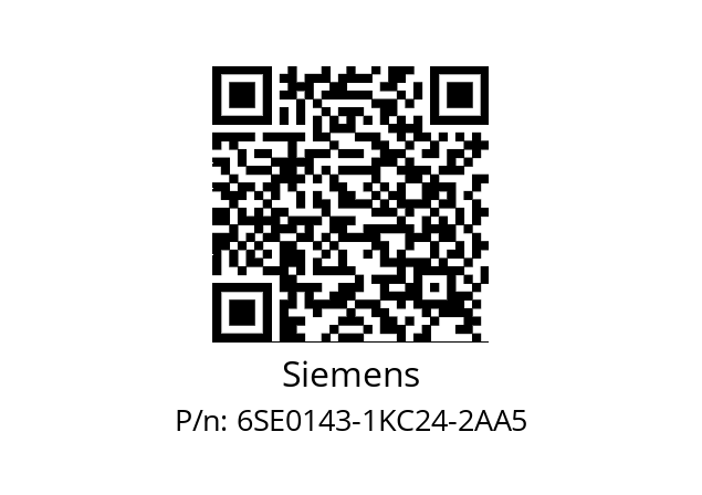   Siemens 6SE0143-1KC24-2AA5