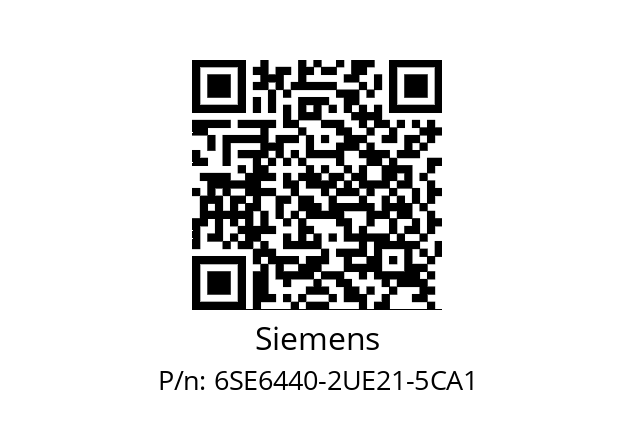   Siemens 6SE6440-2UE21-5CA1