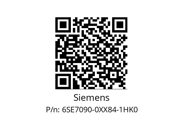   Siemens 6SE7090-0XX84-1HK0