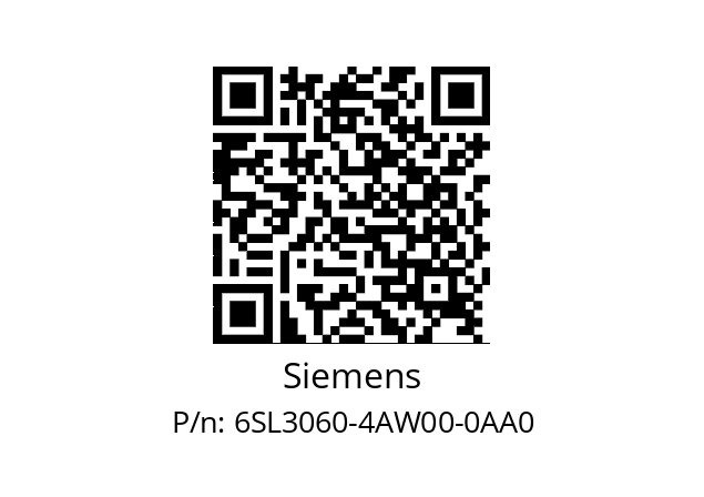   Siemens 6SL3060-4AW00-0AA0