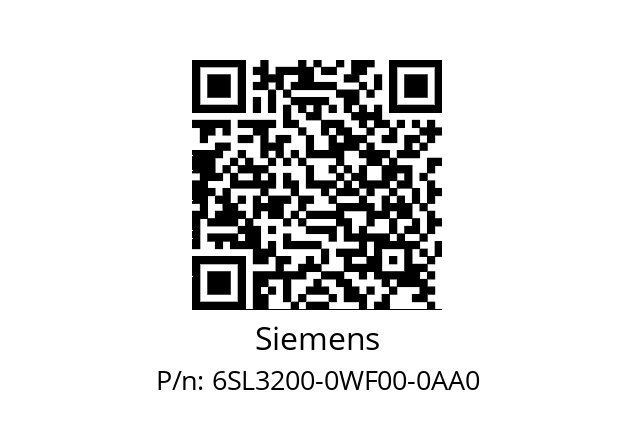   Siemens 6SL3200-0WF00-0AA0