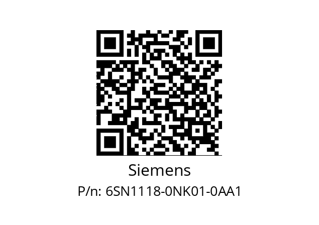   Siemens 6SN1118-0NK01-0AA1