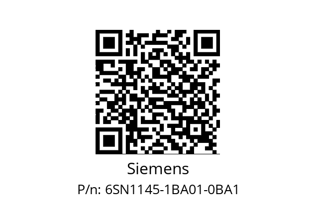   Siemens 6SN1145-1BA01-0BA1