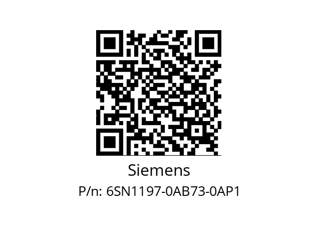   Siemens 6SN1197-0AB73-0AP1