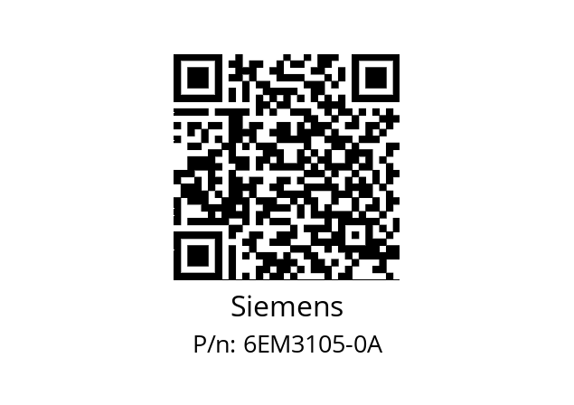   Siemens 6EM3105-0A