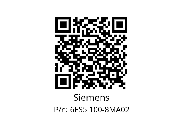   Siemens 6ES5 100-8MA02