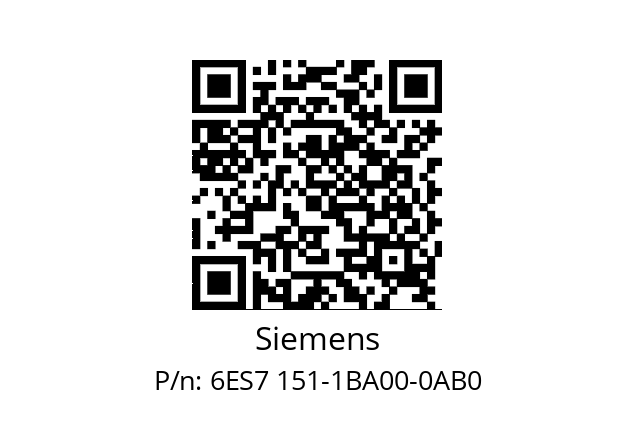   Siemens 6ES7 151-1BA00-0AB0