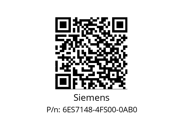   Siemens 6ES7148-4FS00-0AB0