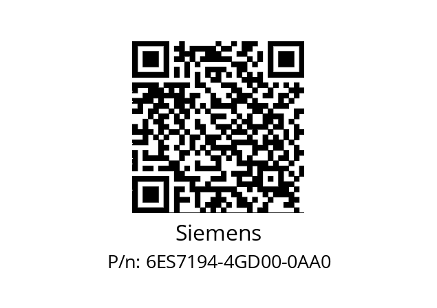   Siemens 6ES7194-4GD00-0AA0