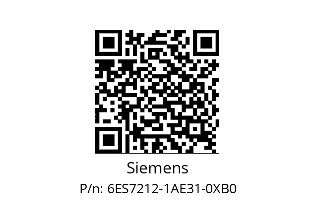   Siemens 6ES7212-1AE31-0XB0