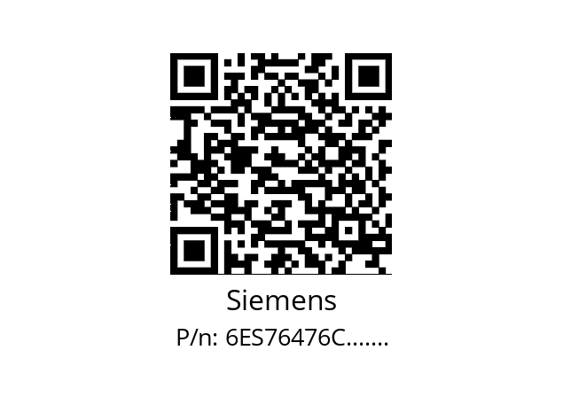   Siemens 6ES76476C.......