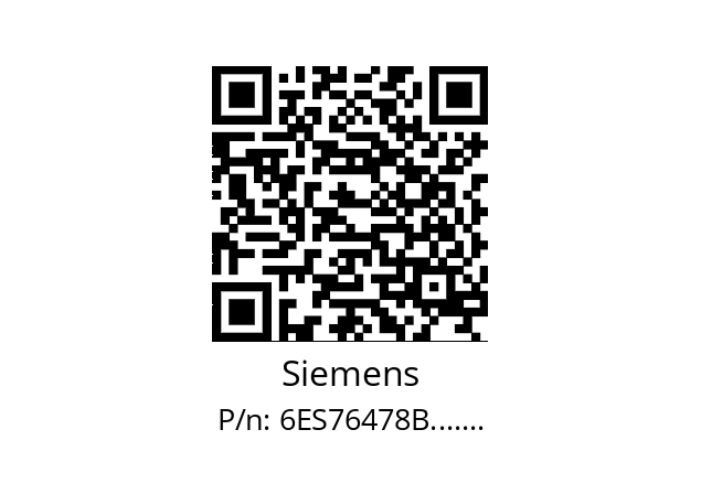   Siemens 6ES76478B.......