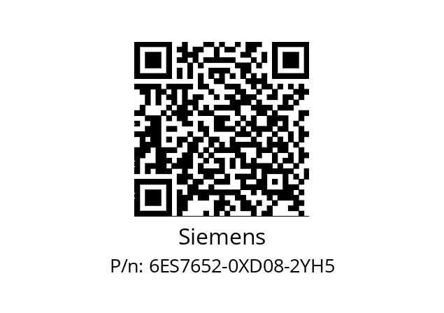   Siemens 6ES7652-0XD08-2YH5