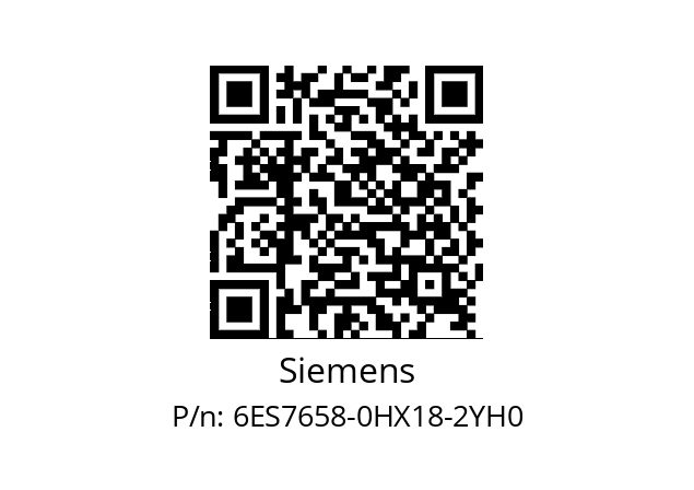   Siemens 6ES7658-0HX18-2YH0