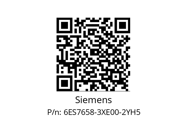   Siemens 6ES7658-3XE00-2YH5