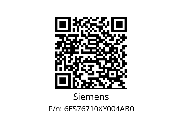   Siemens 6ES76710XY004AB0