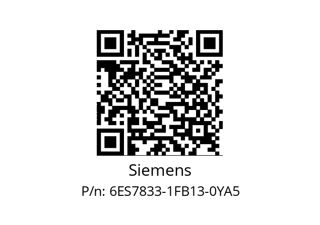   Siemens 6ES7833-1FB13-0YA5