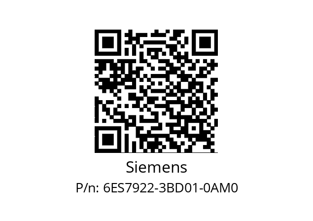   Siemens 6ES7922-3BD01-0AM0