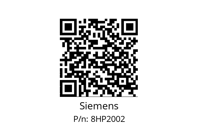   Siemens 8HP2002