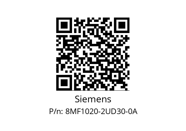   Siemens 8MF1020-2UD30-0A