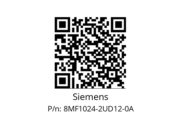   Siemens 8MF1024-2UD12-0A