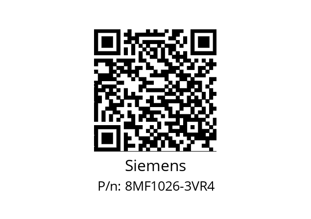   Siemens 8MF1026-3VR4