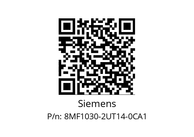   Siemens 8MF1030-2UT14-0CA1