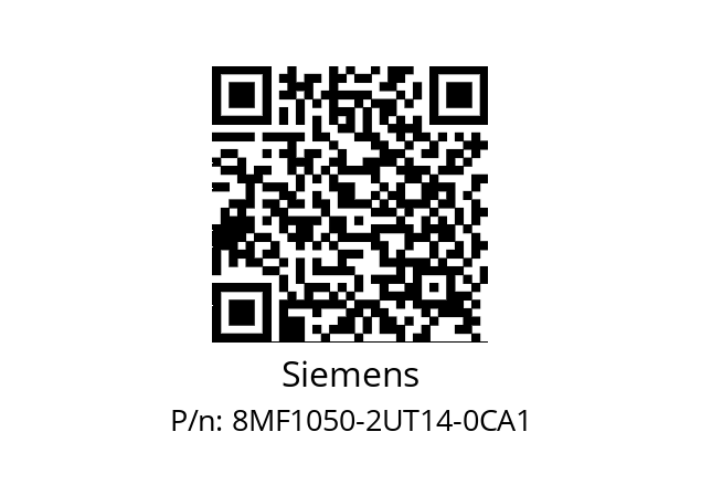   Siemens 8MF1050-2UT14-0CA1