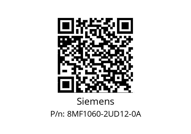   Siemens 8MF1060-2UD12-0A