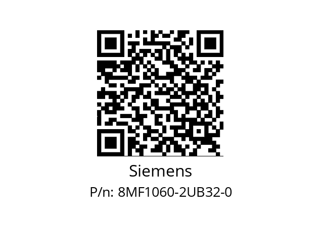   Siemens 8MF1060-2UB32-0