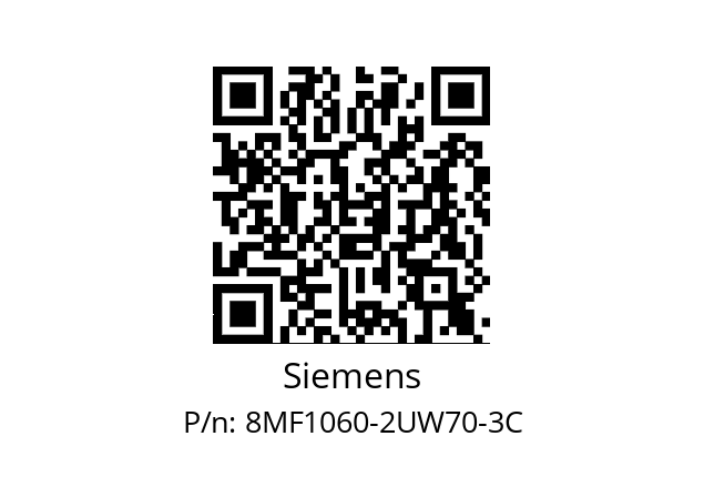   Siemens 8MF1060-2UW70-3C