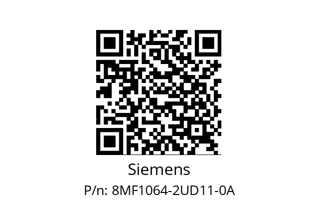   Siemens 8MF1064-2UD11-0A