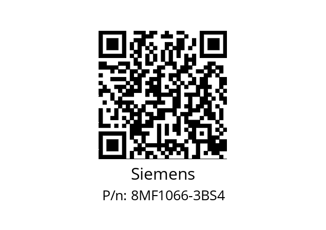   Siemens 8MF1066-3BS4