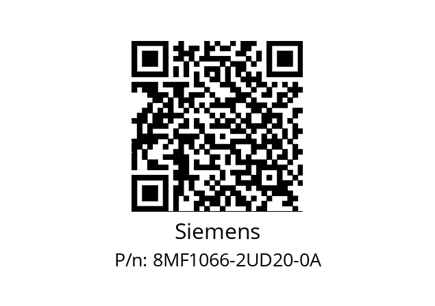   Siemens 8MF1066-2UD20-0A