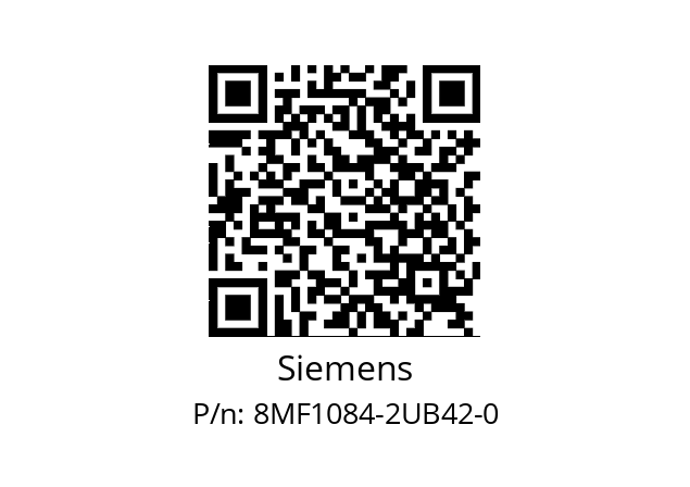   Siemens 8MF1084-2UB42-0