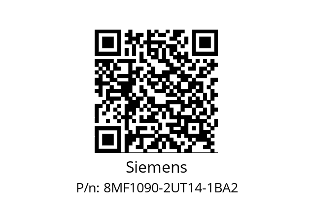   Siemens 8MF1090-2UT14-1BA2