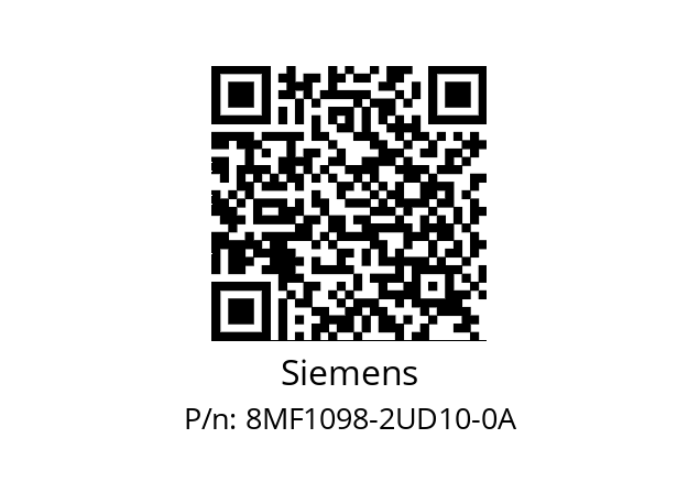   Siemens 8MF1098-2UD10-0A