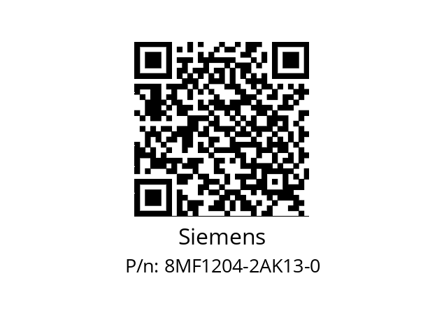   Siemens 8MF1204-2AK13-0