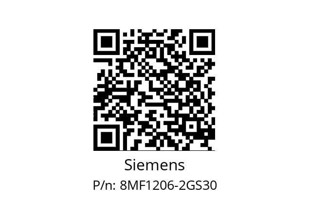   Siemens 8MF1206-2GS30