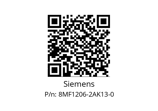   Siemens 8MF1206-2AK13-0