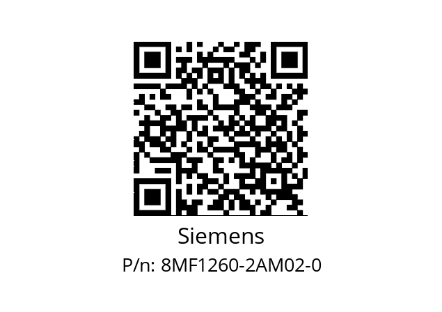   Siemens 8MF1260-2AM02-0