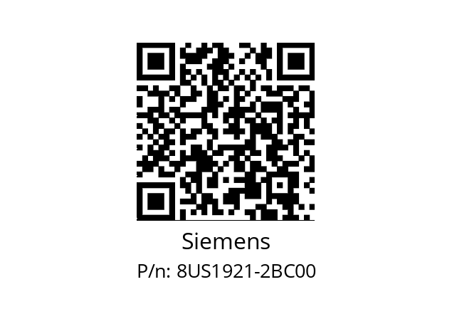   Siemens 8US1921-2BC00