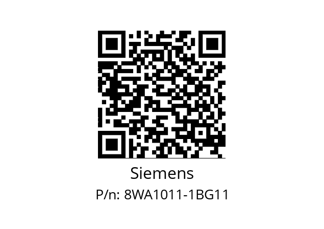   Siemens 8WA1011-1BG11