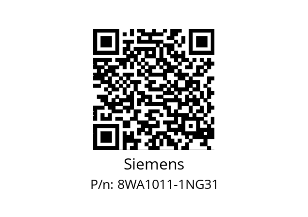   Siemens 8WA1011-1NG31