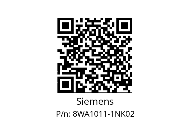   Siemens 8WA1011-1NK02