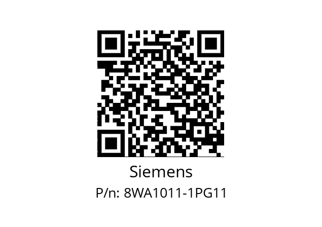   Siemens 8WA1011-1PG11