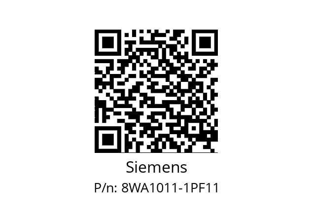   Siemens 8WA1011-1PF11