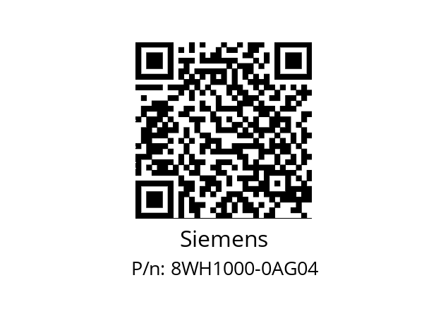   Siemens 8WH1000-0AG04