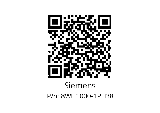   Siemens 8WH1000-1PH38