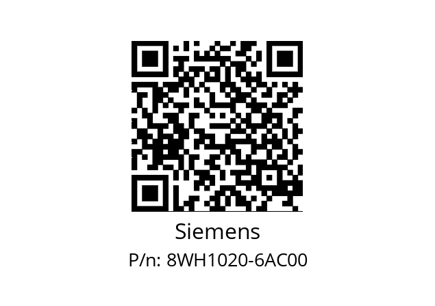   Siemens 8WH1020-6AC00